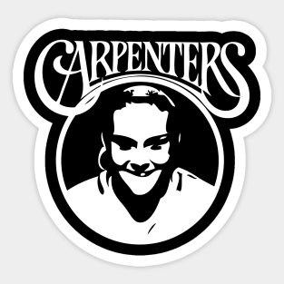 Ellie Carpenter: The Carpenter (white) Sticker